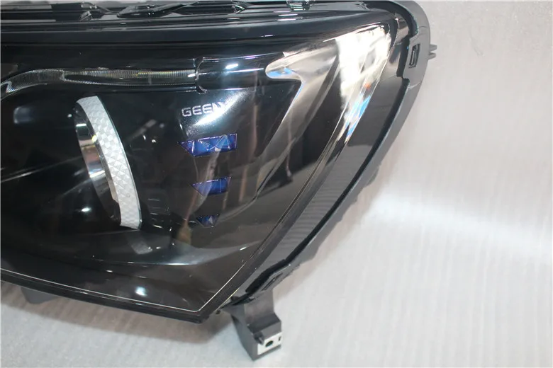 Автомобильный Стильный чехол на головную лампу для GEELY Emgrand 7 EC7 EC715- фары светодиодный DRL Объектив Двойной Луч Биксенон HID