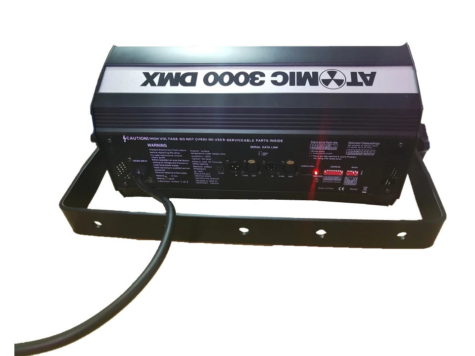 Martin Atomic 3000 стробоскоп светильник dmx супер яркий 3000 Вт DMX стробоскоп вспышка светильник COB Led Стробоскоп Светильник 3000 Вт белый цвет