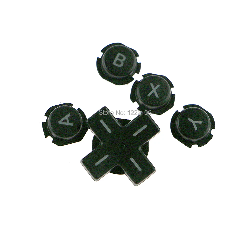 

50sets Good quality ABXY Button with cross Direction Button Replacement for 3DS XL 3DS LL 3DSXL LL
