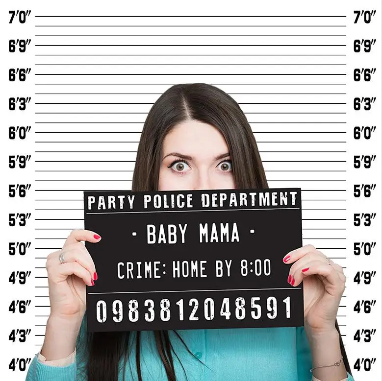 Mugshot Police Lineup photo backdrop Vinyl cloth High quality Computer printed children kids Backgrounds for sale | Электроника