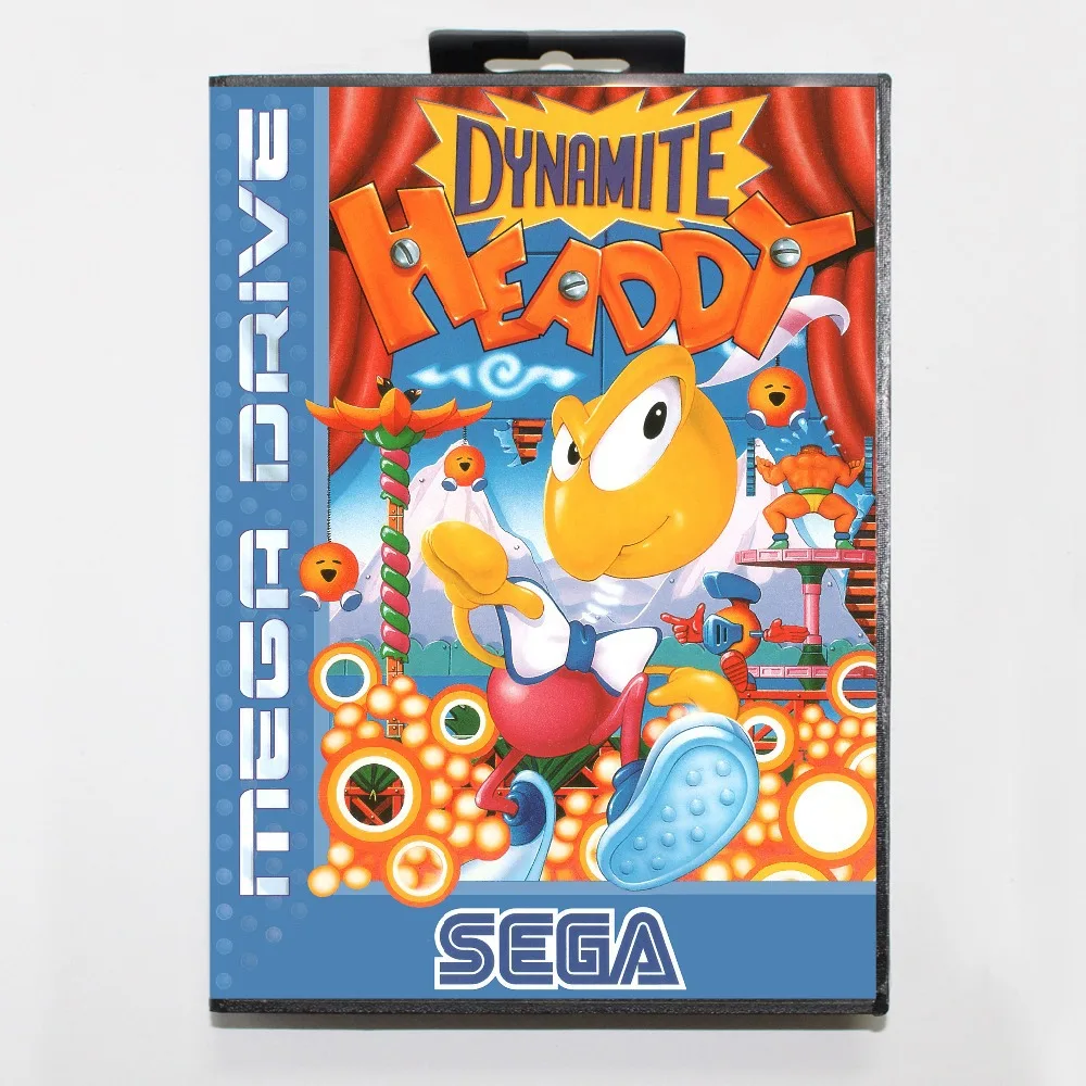 

Игровая карта 16 бит с коробкой для Sega Mega Drive For Genesis