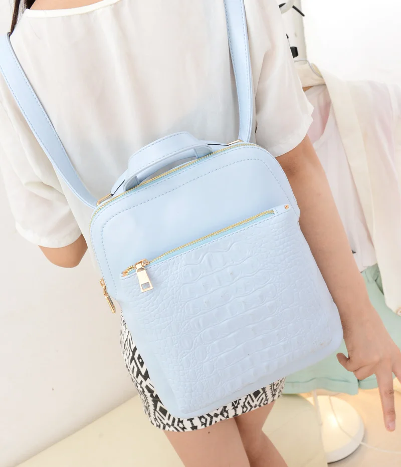 Backpack 2013 women's handbag double backpack multifunctional candy color shoulder bag student bag|bag organza|bag cubebag basket |