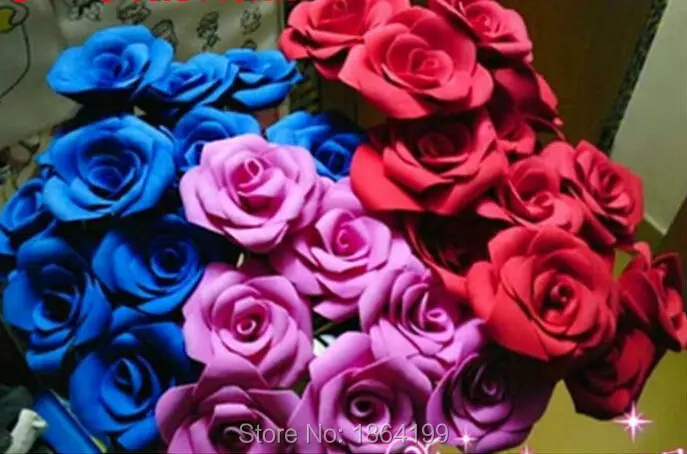10 шт./лот 50*50 см* 0,1 см толщиной 24 цвета многоцветный спонж foam paper раза Скрапбукинг высечка из крафт-бумаги DIY подарок декор