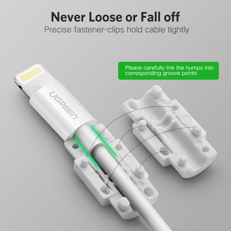 Защитный кабель Ugreen для iPhone, защитный кабель для зарядного устройства, usb-кабель, usb-кабель, защита для iPhone