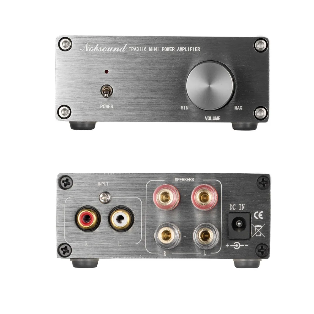 Douk аудио мини цифровой усилитель мощности HiFi TPA3116 стерео 2,0 канал класса D домашний аудио усилитель 100 Вт