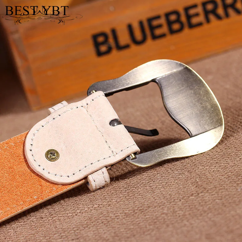 

Best YBT Hot Selling Casual Women PU luxury retro diamond Belt Alloy Pin buckle Casual buckel cowboy pants Women Belt