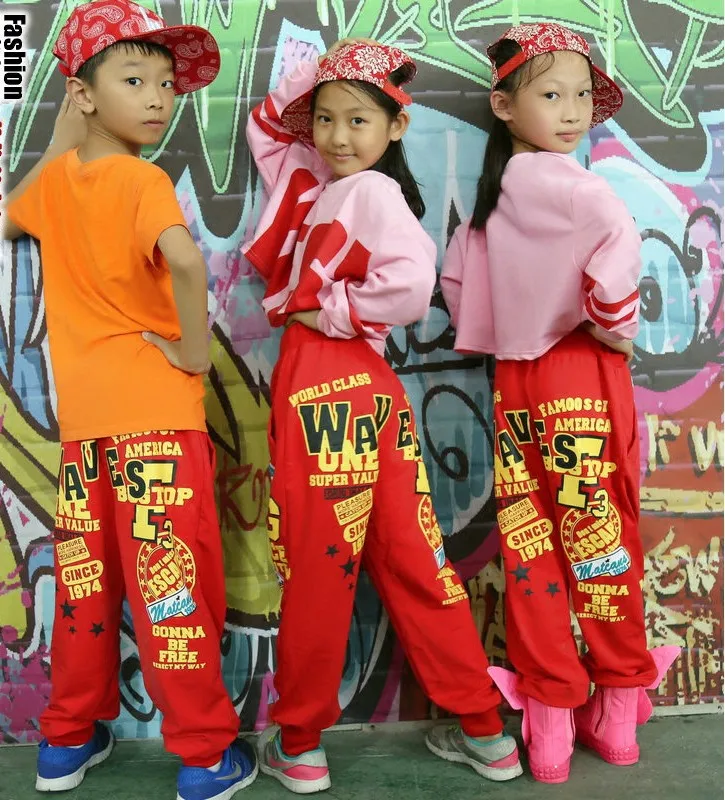 Новинка 2017 модная детская одежда шаровары в стиле хип хоп танцевальные штаны