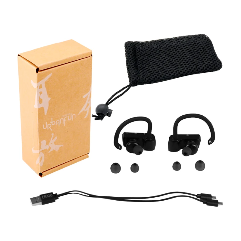 Urbanfun Bluetooth профессиональные спортивные беспроводные наушники Динамический