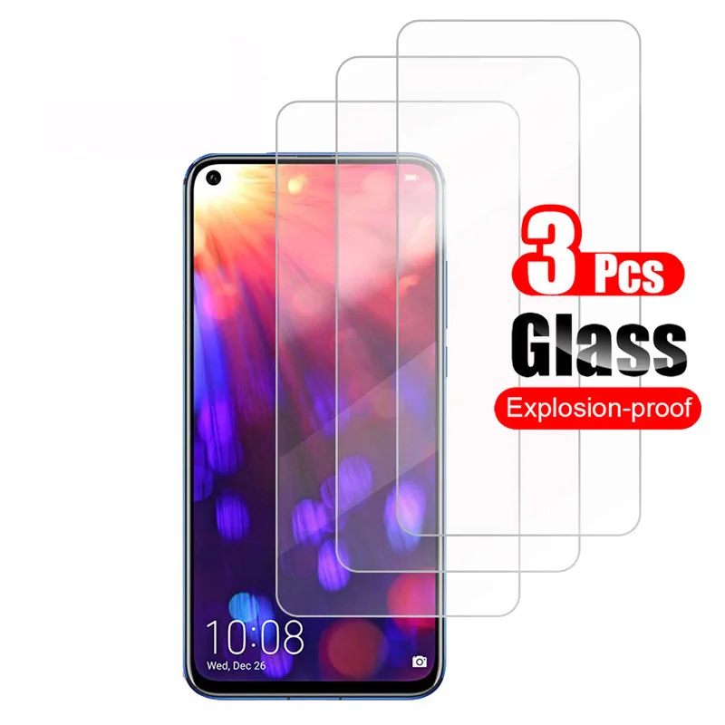 3 шт. закаленное стекло для huawei Honor 20 Защитная пленка экрана 9 H Pro|Защитные стёкла и