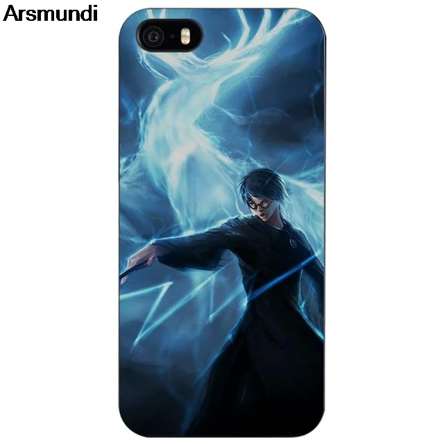 Arsmundi чехол для телефона Potter s для iPhone 4S SE 5S 6S 7 8 Plus X XR XS Max чехол из мягкого ТПУ резины силикона - Цвет: Прозрачный