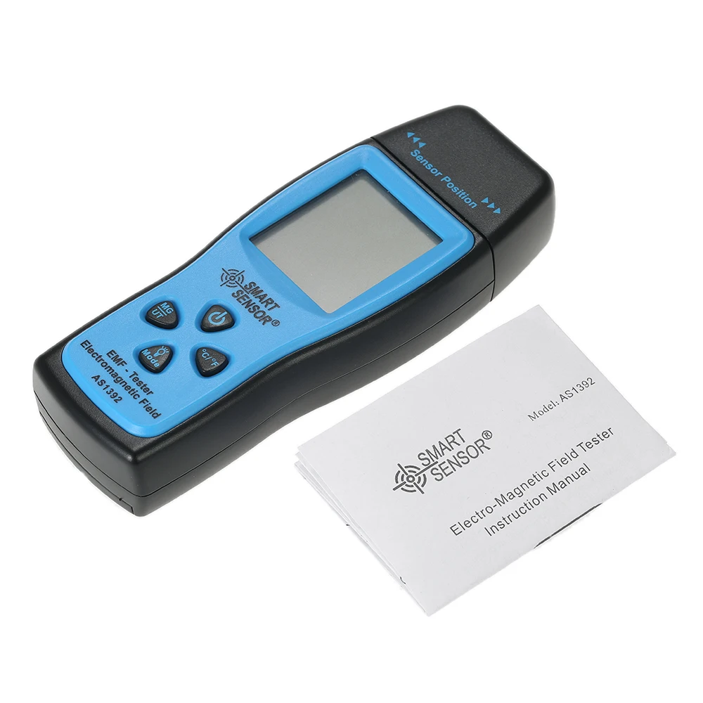 Ручной цифровой дозиметр излучения с ЖК дисплеем миниатюрный Тестер EMF тестер