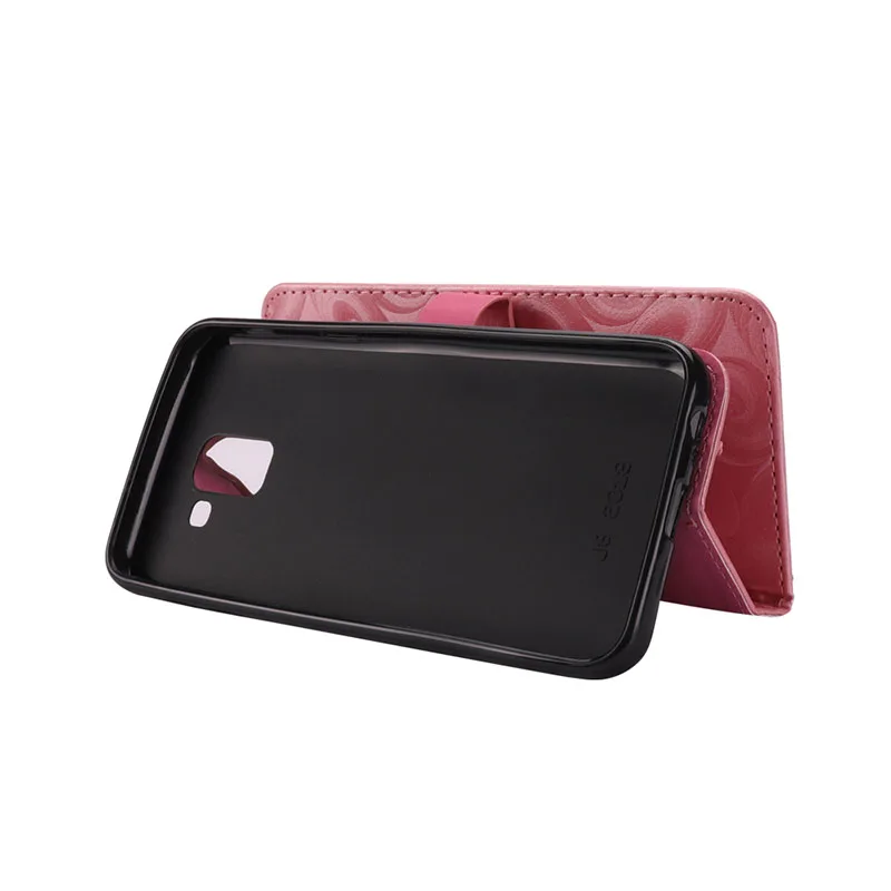 Для samsung Galaxy J6 2018 чехол SM-J600FN SM-J600FZ SM-J600F/DS SM-J600L SM-J600G/DS для J600 sm-j600f флип мобильного