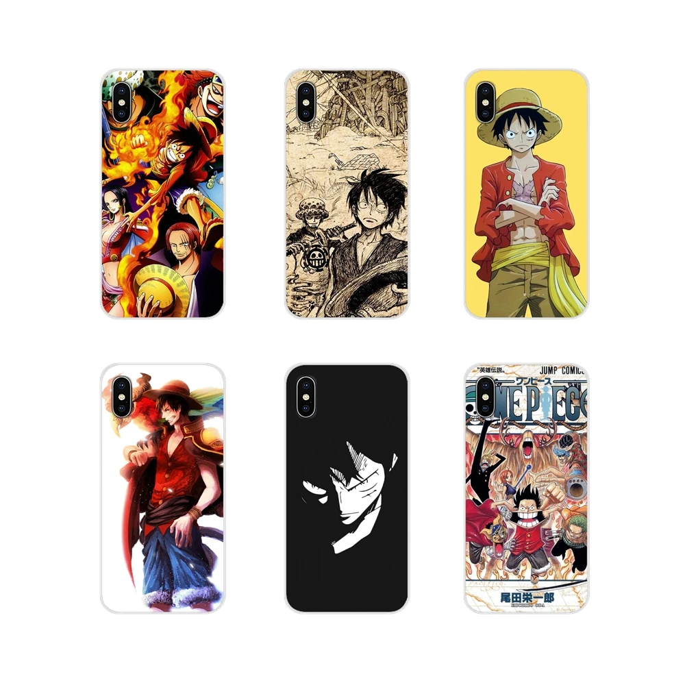 Для Samsung A10 A30 A40 A50 A60 A70 Galaxy S2 Note 2 3 Grand Core Prime Hot anime one piece Straw hat boy прозрачный мягкий