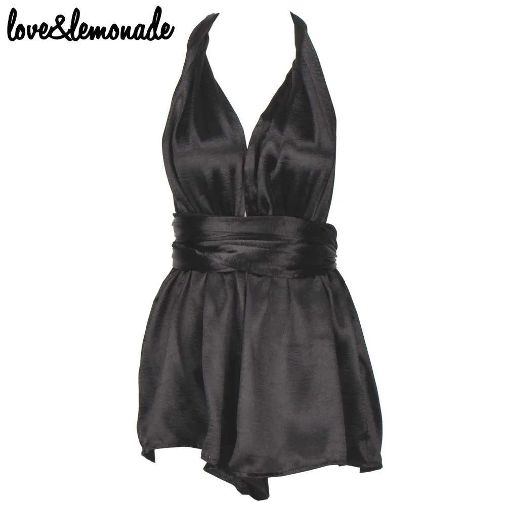 Сменные комбинезоны с лямкой на шее Love & Lemonade TB 9361|sexy halter jumpsuit|halter jumpsuitjumpsuit |
