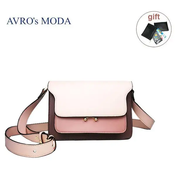 pink AVRO MODA брендовая натуральная кожа женская сумка с ручками роскошные сумки для женщин сумка через плечо сумки с ручкой - Цвет: pink