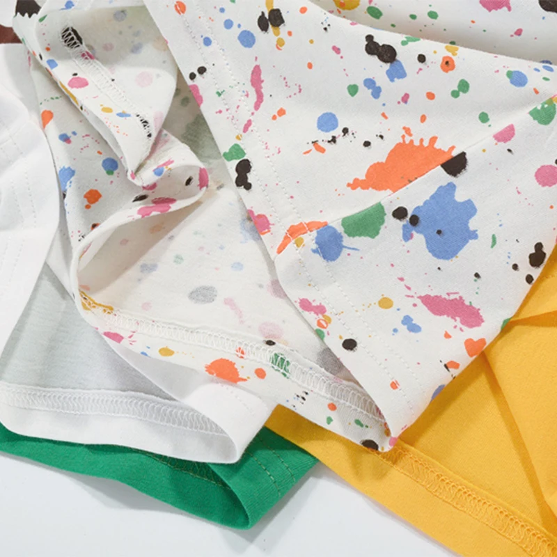 Футболка с коротким рукавом для мальчиков Новинка 2017 летняя детская одежда из