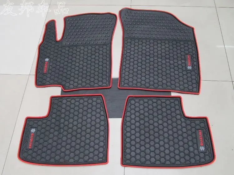 Выделенный без запаха резиновые автомобильные коврики зеленый латекс ковры для