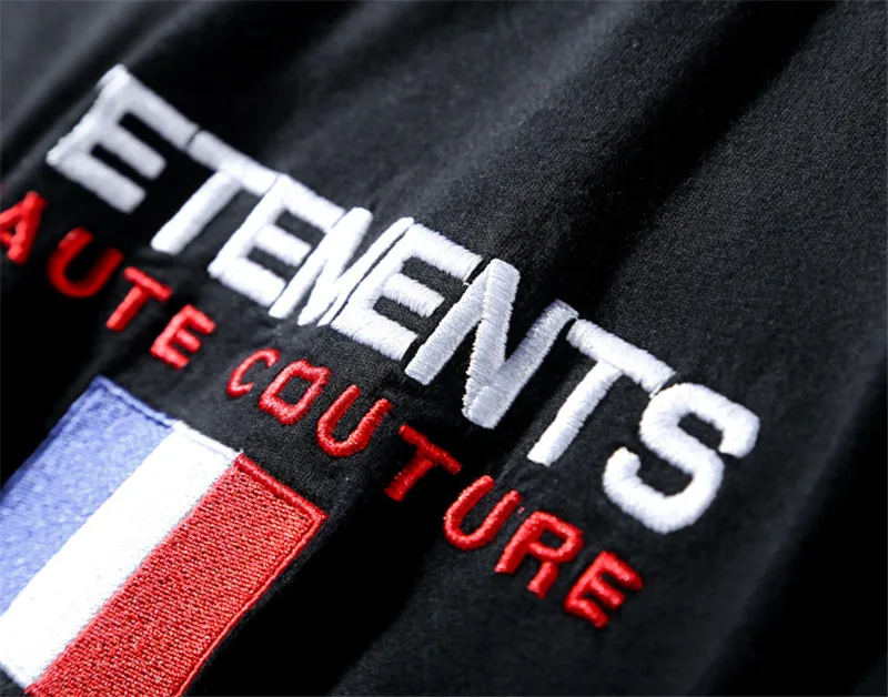 Торговая марка Vetements принт героя мужские и женские футболки 1:1 лучшее качество