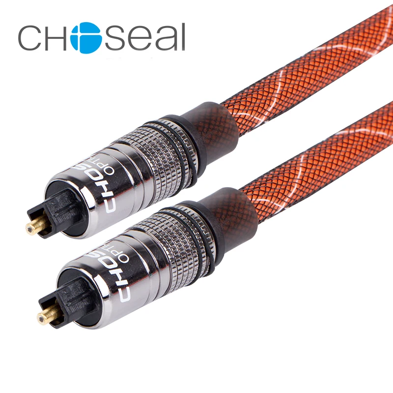 Choseal 30 летие QS1102 оптический волоконный аудио кабель Toslink Цифровой SPDIF 1 м 2 3 для Blu Ray