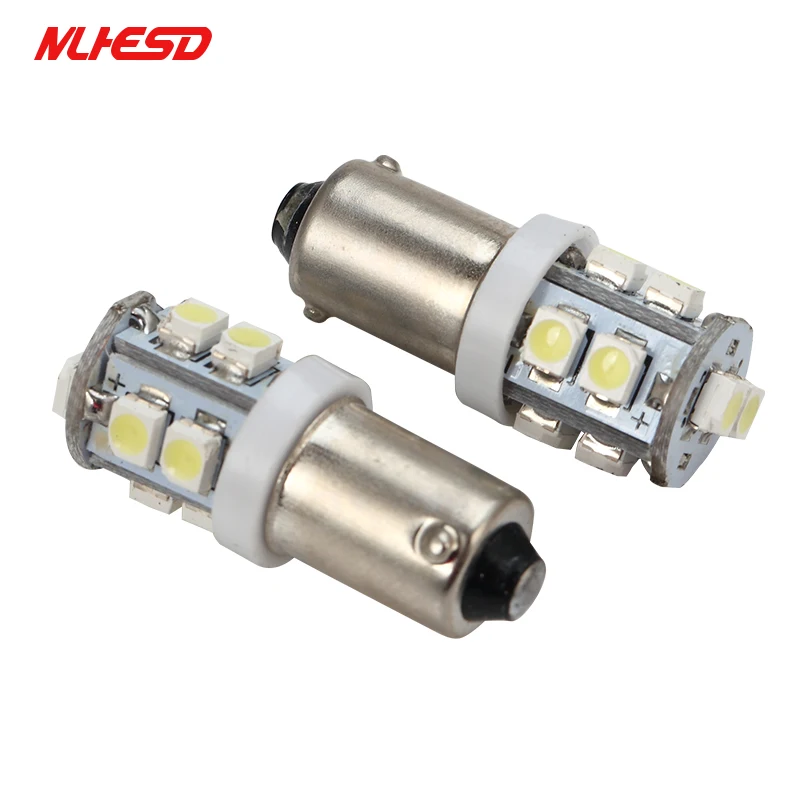 10 шт. BA9S 3528 1210 10SMD Клин светодиодный Подсветка регистрационного номера T4W Smd 194 168