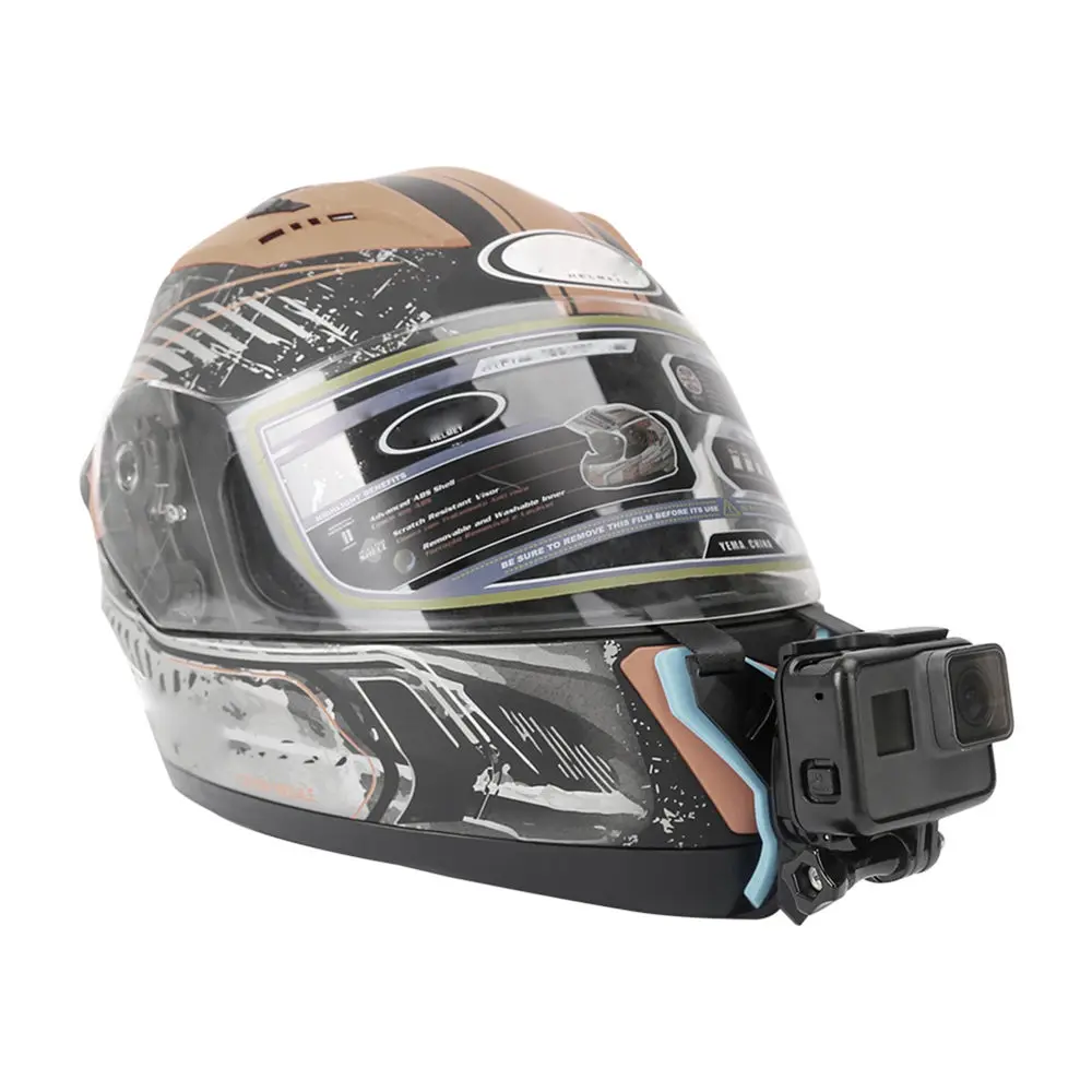 

Motorcycle POV Shots Full Face Helmet Chin Mount Holder for GoPro Hero 6/5/4 Xiaomi Yi Action Camera Mount set accessories