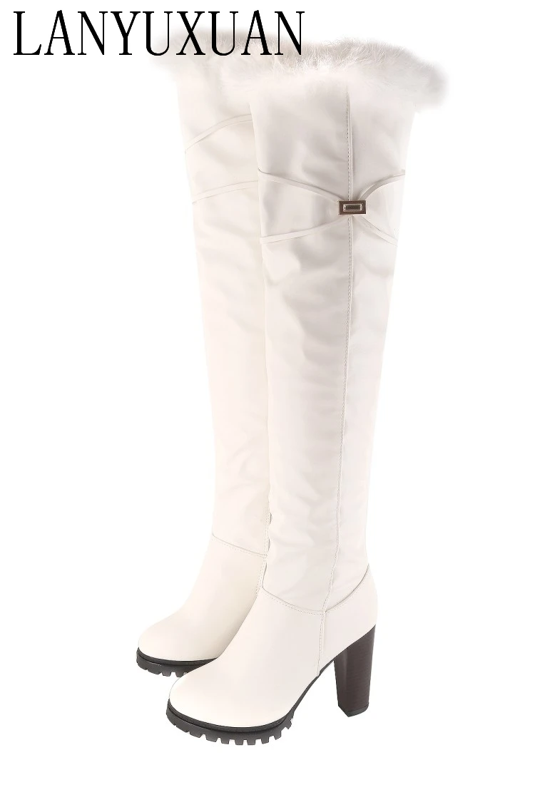 2017 г. новые зимние ботинки на высоком каблуке элегантные женские Ботинки для