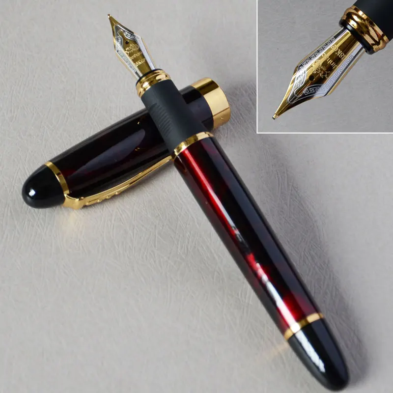 Перьевая ручка JINHAO X450 18KGP 0 7 мм с средним наконечником 14 различных цветов лучший
