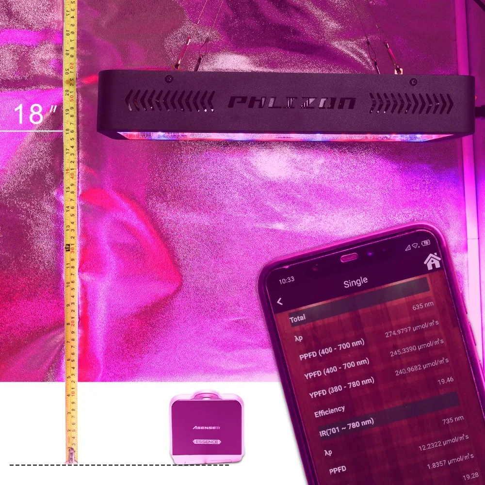 Phlizon полный спектр 600/900 W/1200 W растет свет лампы для комнатных растений растительности цветок парниковых расти палатка