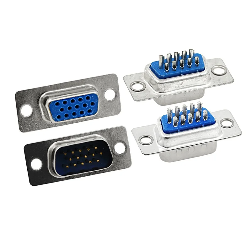 5 шт./лот дБ 15 25 37 разъем гнездовой с разъемом D Sub контактный PCB Бесплатная