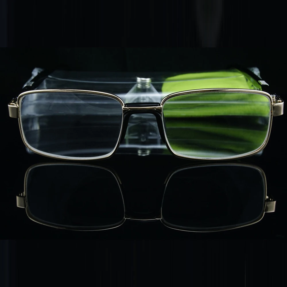 Очки для чтения с комфортной вставкой из смолы или натуральных кристаллов 2019 = Clear