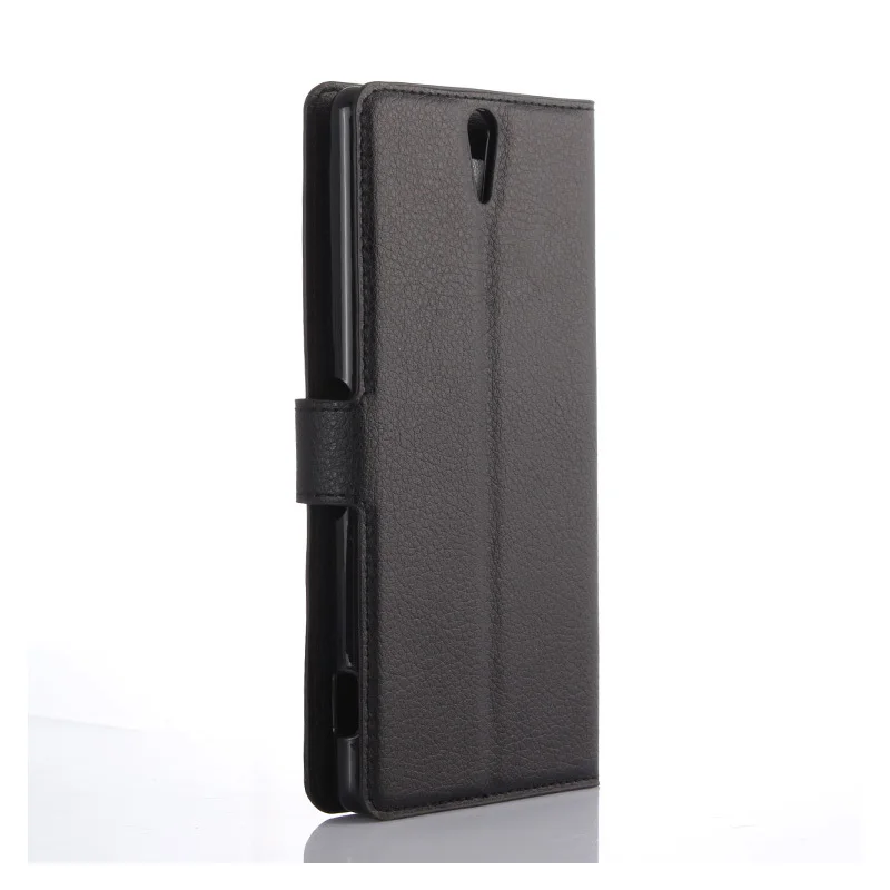 Роскошный чехол кошелек из искусственной кожи с откидной крышкой для Sony Xperia C5 Ultra