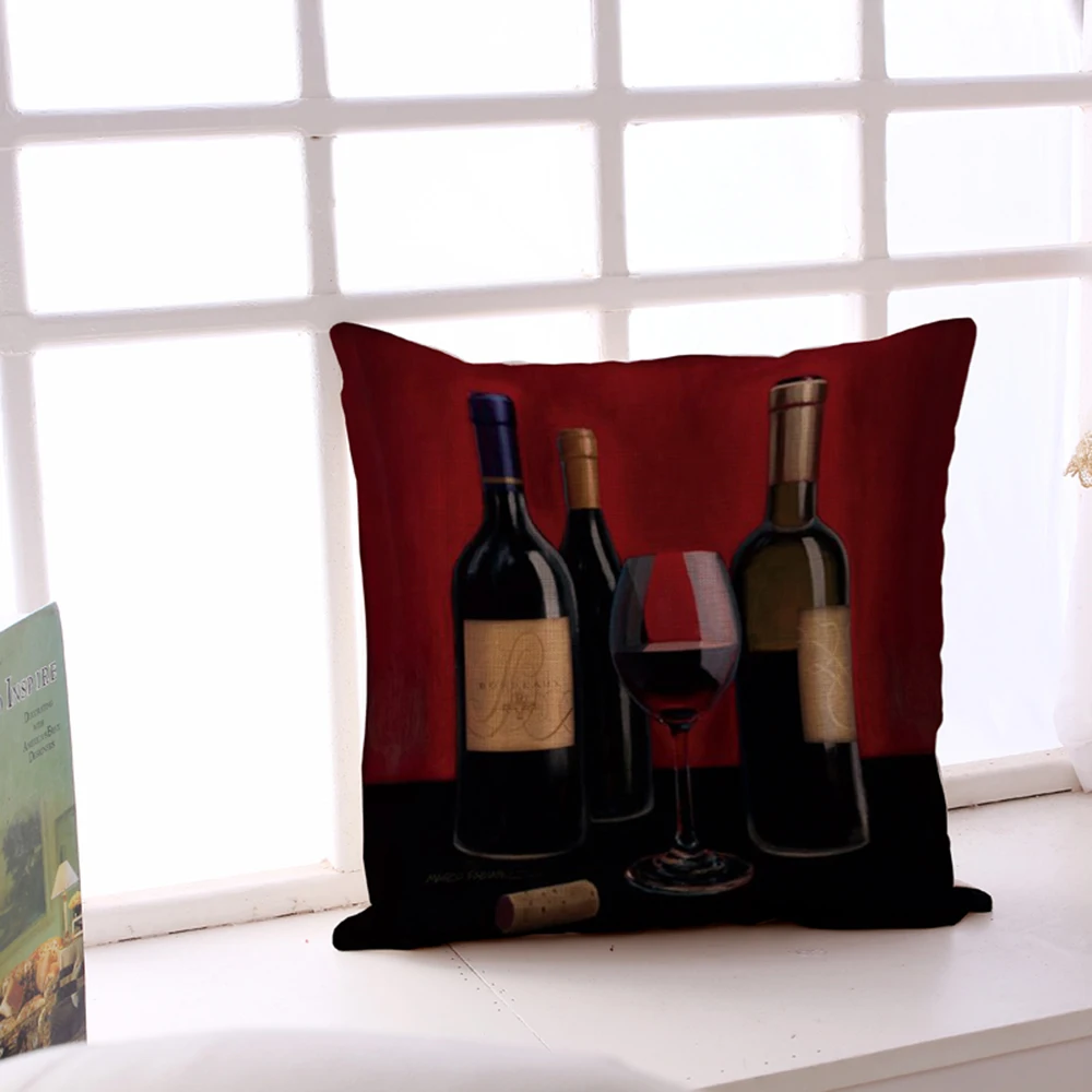 Сексуальный Дамский чехол для подушки хлопковый льняной квадратный журнальный