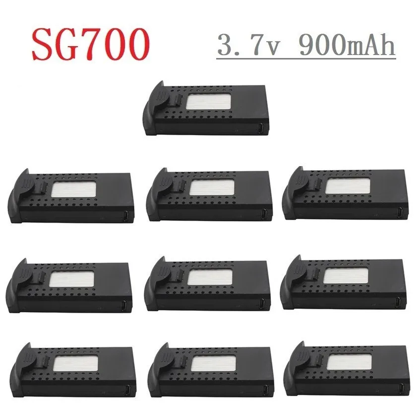 

Оригинальный 3,7 V 900mAh Li-po Батарея для DM107S SG700 S169 запасные части для радиоуправляемого квадрокоптера Запчасти 3,7 v Дрон с перезаряжаемым аккуму...