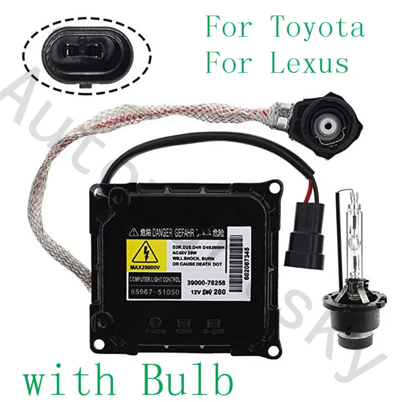 

DDLT003 HID Xenon Ballast & Igniter & HID Bulb For Lexus ES350 IS250 IS350 GS300 GS450H GS430 for Toyota Solara Avalon D4S D4R