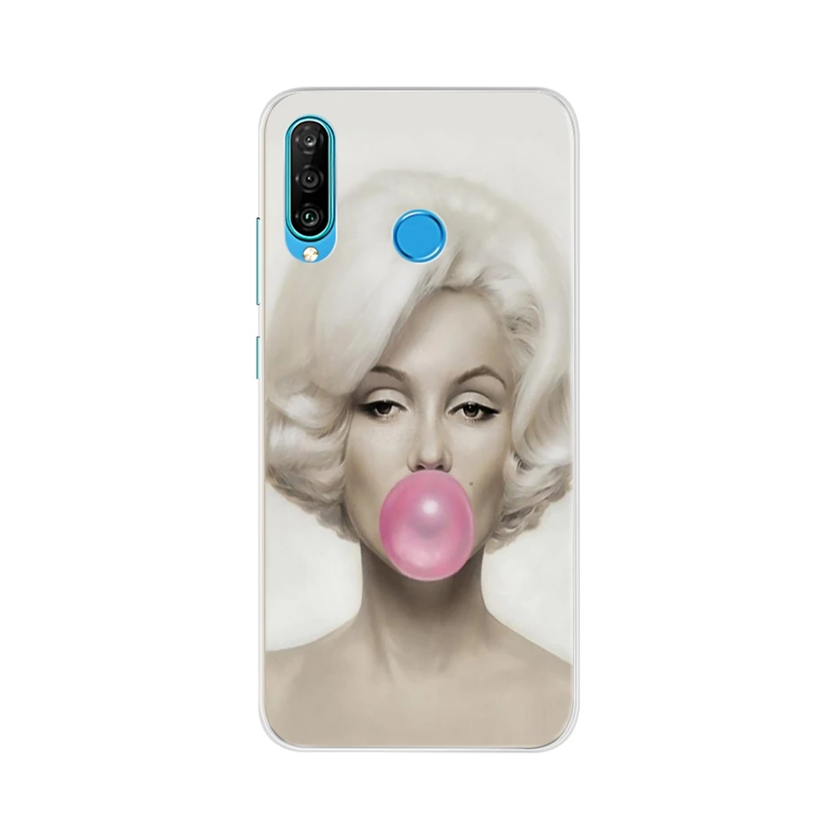 Чехол для huawei p30 lite pro силиконовый чехол ТПУ задняя крышка для телефона мягкий чехол для Funda huawei p30 pro p30lite p30pro p 30 lite чехол - Цвет: Коричневый