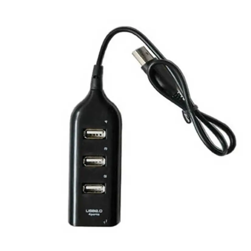 Мини концентратор USB 2 0 4 портовый разветвитель адаптер кабель для жестких дисков