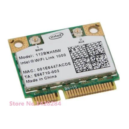 

New original For Intel WiFi Link 1000 112BNHMW Half Mini PCI-E 802.11b/g/n wireless card 300Mbps