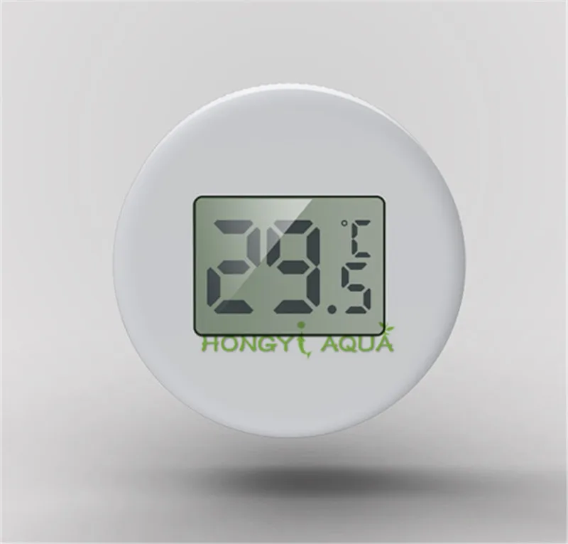SUNSUN Fish tank Electronic thermometer Suction cup Pet box Diving LCD digital display Aquarium supplies | Дом и сад