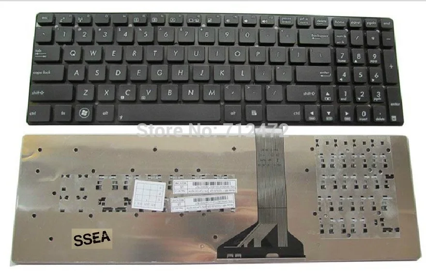 Новая клавиатура для ноутбука ASUS K55 K55A K55N K55V K55VJ K55VM K55VD K55VS без рамки K55XI|keyboard for