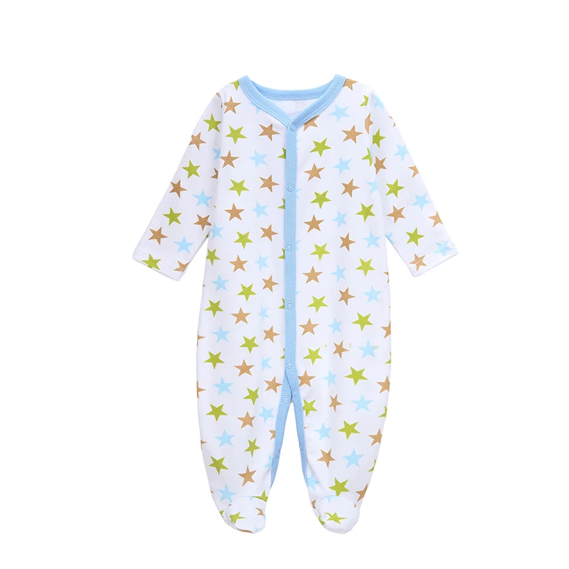 Mother nest 3PCS/LOT Baby Clothes Newborn Girls Boys Rompers Toddler Cotton Infant Winter Jumpsuit Kids Coveralls Soft Clothing |