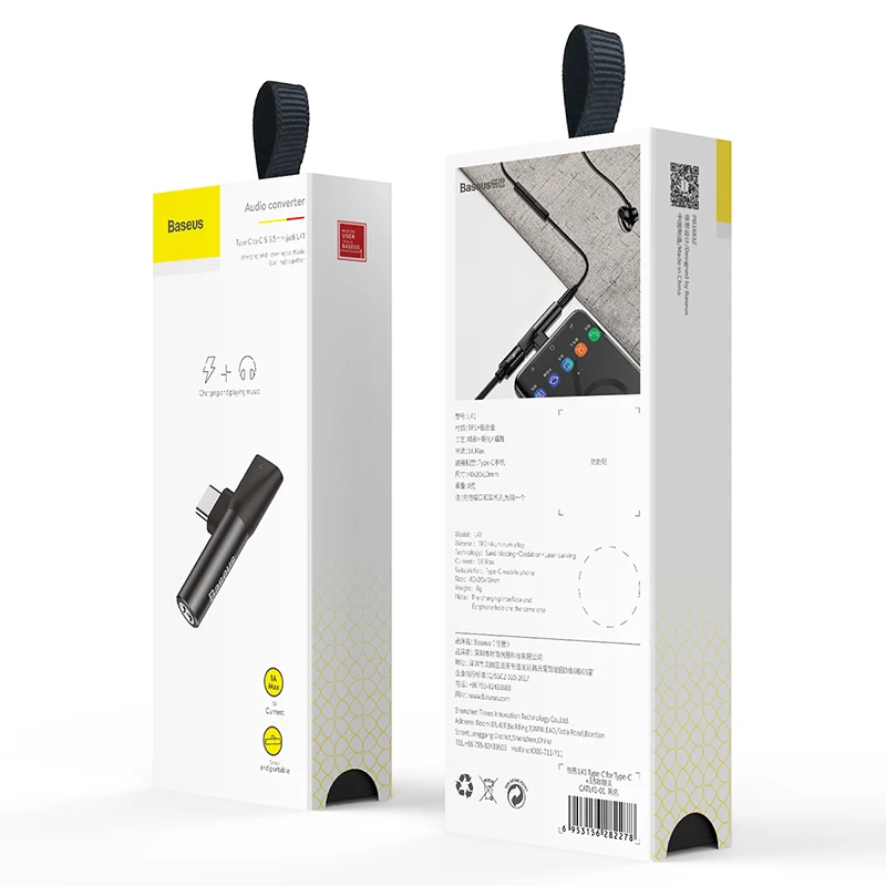 Адаптер для наушников 2 в 1 с usb type c на 3 5 мм aux аудио кабель зарядки конвертер xiaomi mi 6