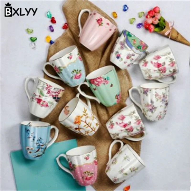 BXLYY 1 шт. Европейская керамическая чашка для кофе креативная кружка с молочным