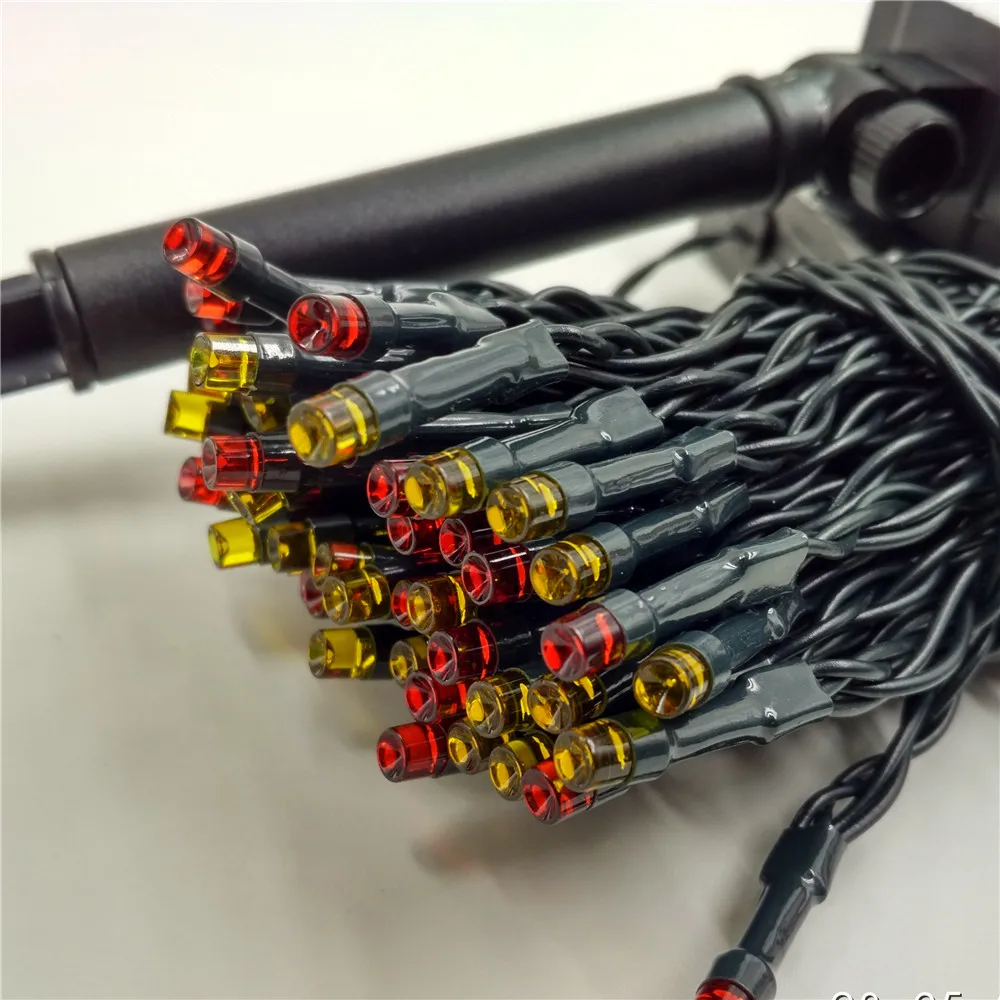 Солнечная Рождественские Огни 4.8 М-22 М LED Фея Свет Шнура для Открытых Садов Дома