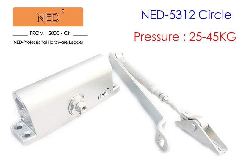 NAIERDI бытовой контроль скорости тип регулируемый Дверной доводчик пожарный канал