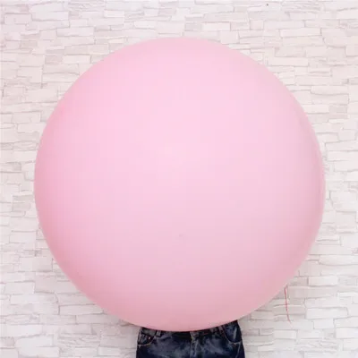 pink 5 шт./лот, длина 36 дюймов, воздушные шары с двумя стрелами пастельных Большие Гелиевые Макарон шарики розового латексных воздушных шаров с свадебное украшение арки - Цвет: pink