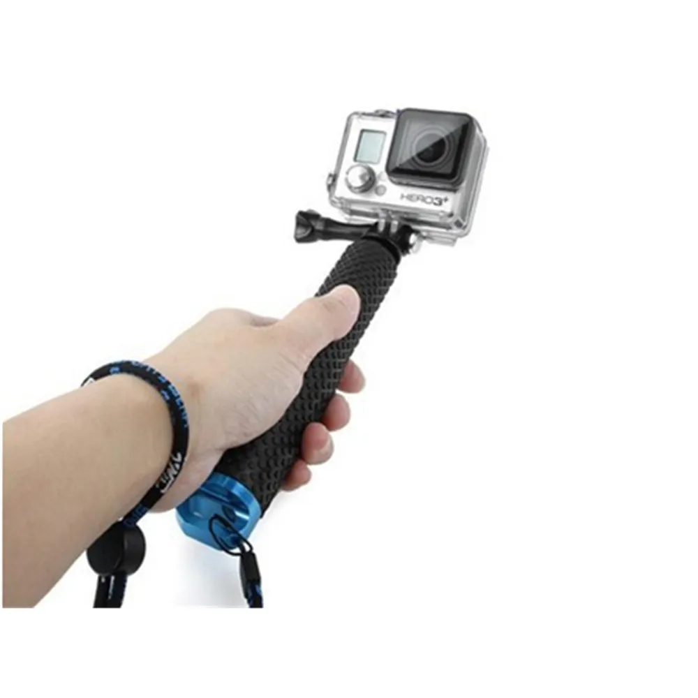 Монопод для селфи алюминиевая регулируемая палка 19 дюймов камер Gopro Hero9 8 7 6 Hero 5 4 3