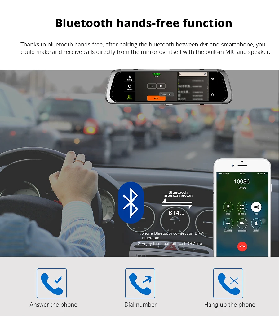 4G Автомобильный видеорегистратор потоковый Медиа Android Smart Mirror ADAS 1080P wifi gps навигация удаленный монитор ночного видения тире камера