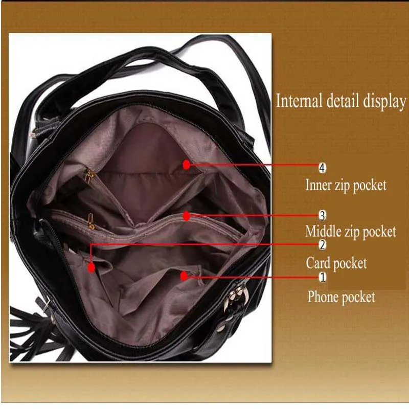 2019 роскошные сумки женская сумка с кисточкой Портативная мессенджер|Сумки
