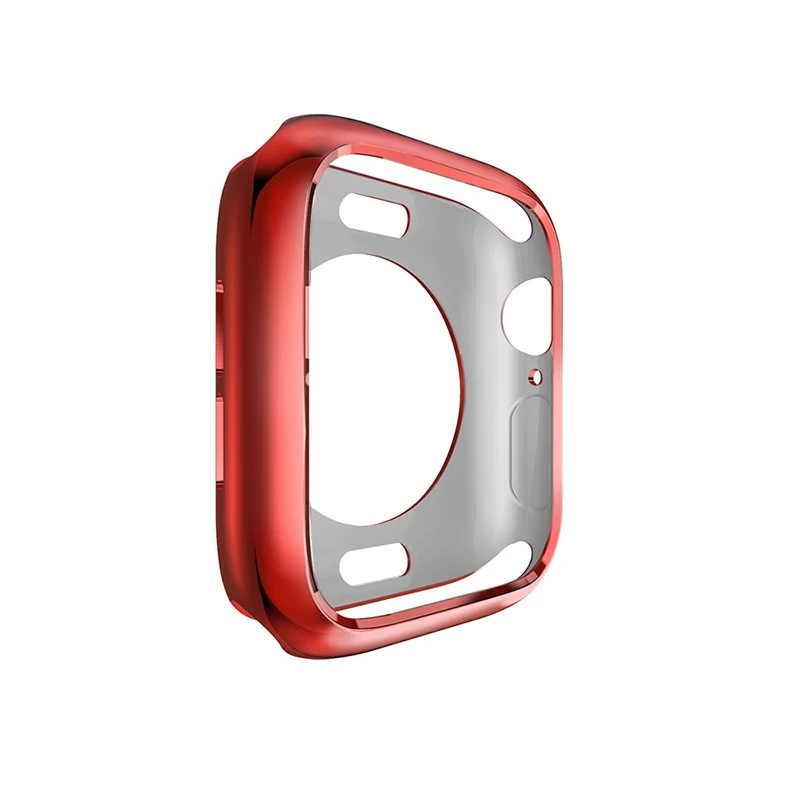 MDNEN чехол для Apple Watch, чехол для IWatch, серия 4, 3, 2, 1, размер 38 мм/40 мм/42 мм/44 мм, ТПУ чехол, HD прозрачный Ultrafino