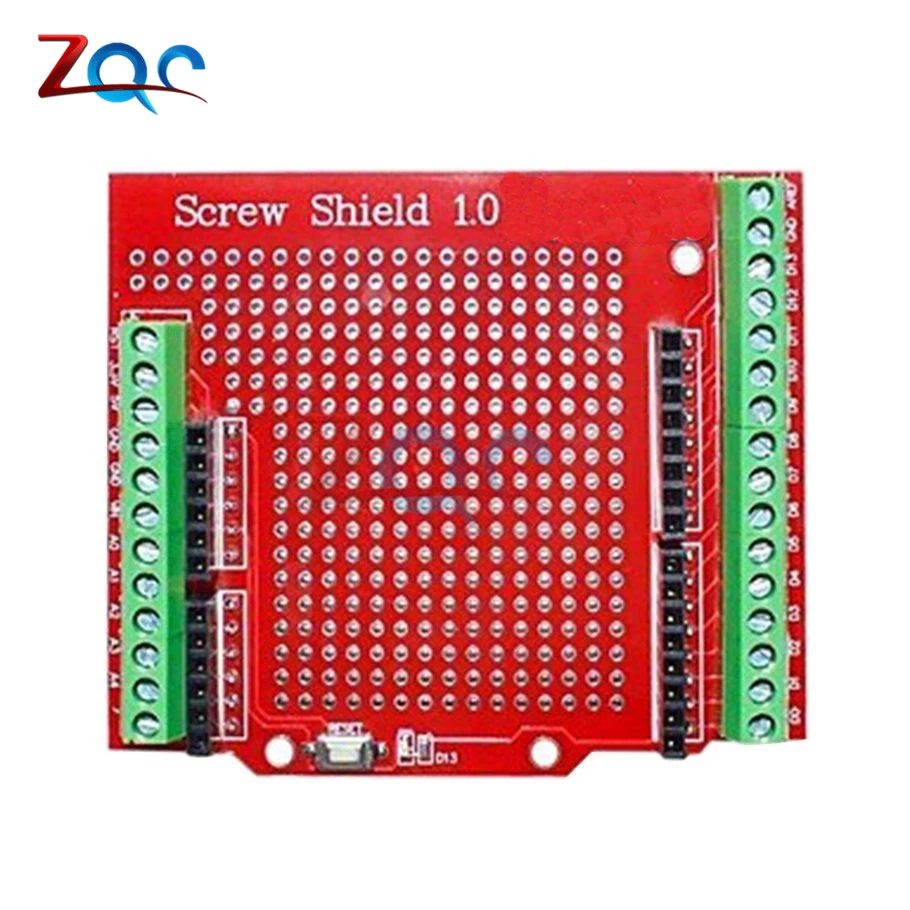 Proto винтовой щит 1 0 собранный прототип терминальная Плата расширения для Arduino UNO